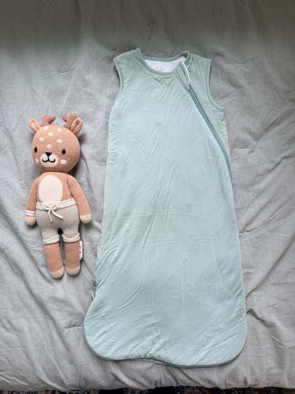 Kyte Baby Sage Green Sleep Bag 1.0 TOG size small
